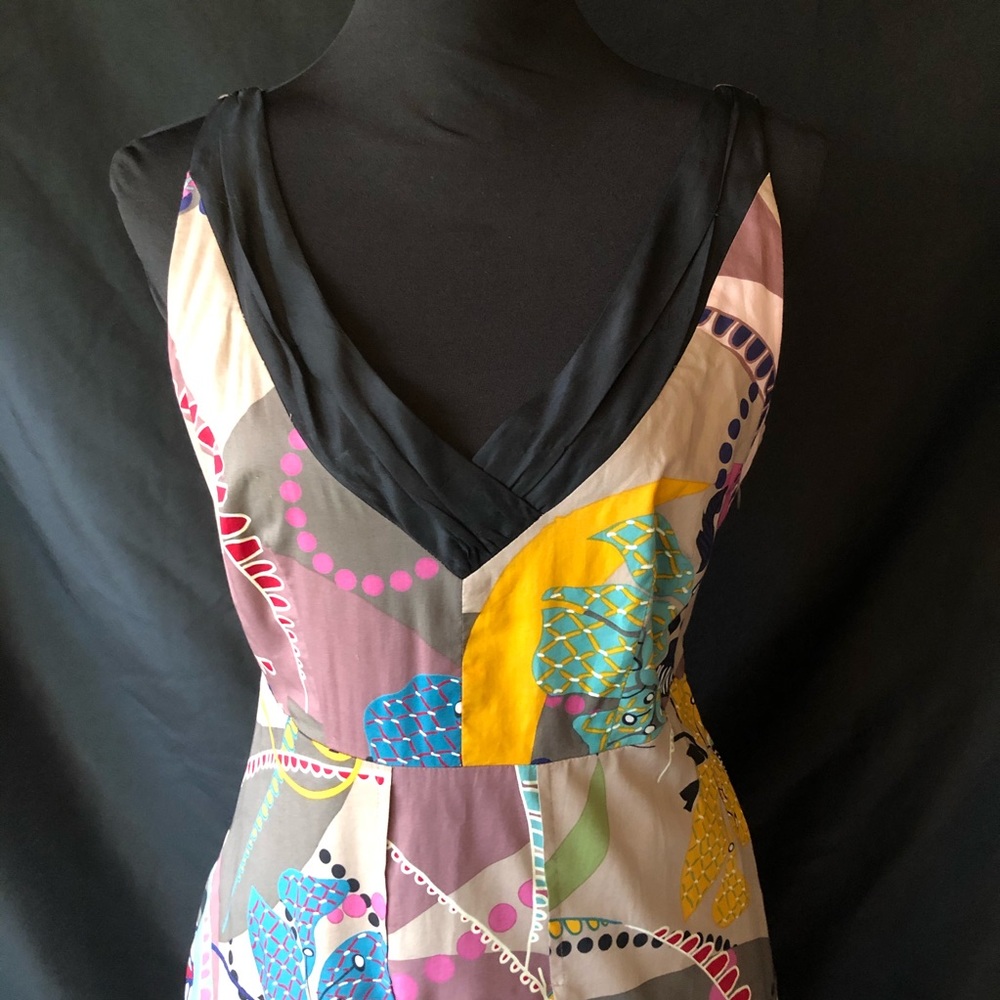 Maeve abstract print dress SZ Small - Picture 2 of 4